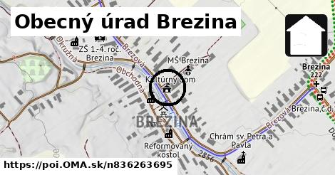 Obecný úrad Brezina