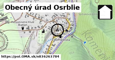 Obecný úrad Osrblie