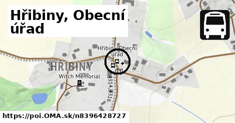 Hřibiny, Obecní úřad