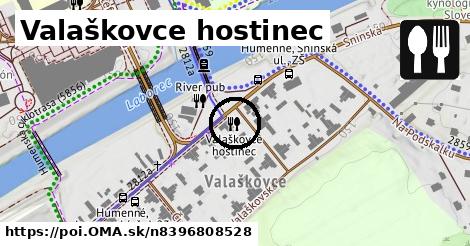 Valaškovce hostinec