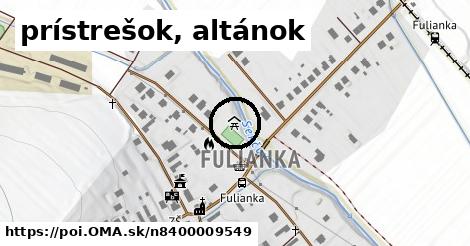 prístrešok, altánok