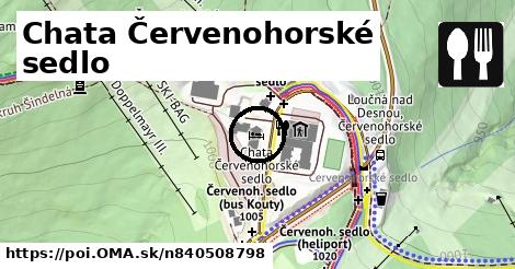 Chata Červenohorské sedlo