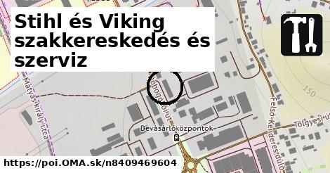 Stihl és Viking szakkereskedés és szerviz