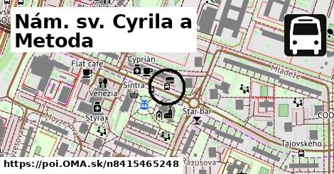 Nám. sv. Cyrila a Metoda