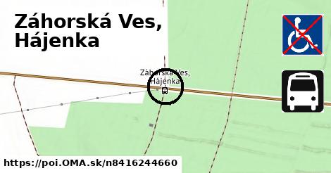 Záhorská Ves, Hájenka