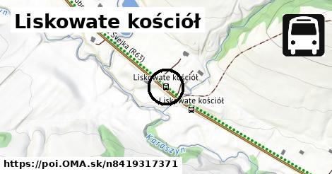 Liskowate kościół