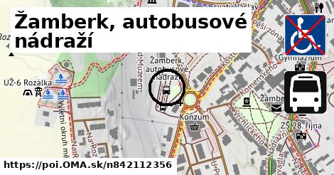 Žamberk, autobusové nádraží