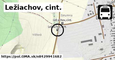 Ležiachov, cint.