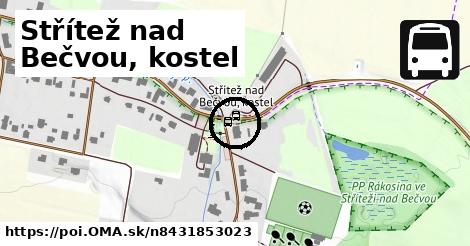 Střítež nad Bečvou, kostel