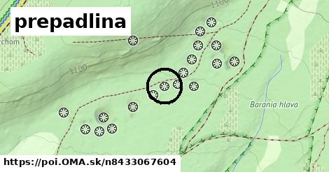 prepadlina