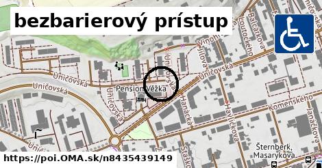 bezbarierový prístup