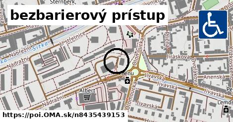 bezbarierový prístup