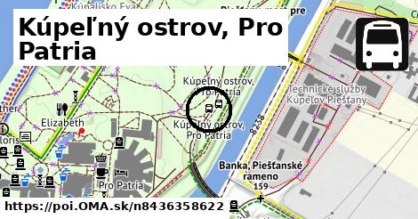 Kúpeľný ostrov, Pro Patria