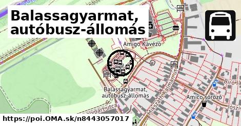 Balassagyarmat, autóbusz-állomás