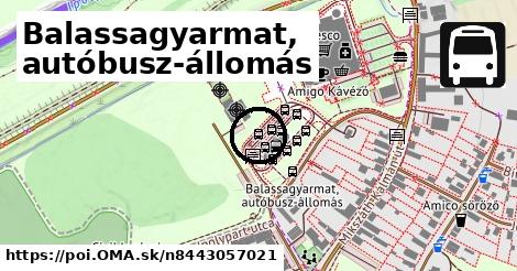 Balassagyarmat, autóbusz-állomás