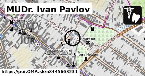 MUDr. Ivan Pavlov