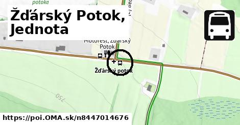 Žďárský Potok, Jednota