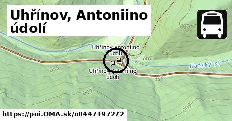 Uhřínov, Antoniino údolí