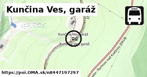 Kunčina Ves, garáž