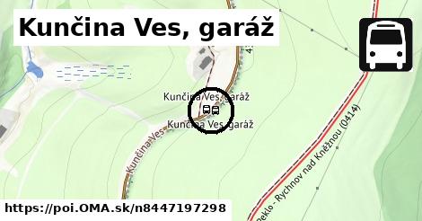 Kunčina Ves, garáž