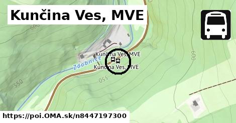 Kunčina Ves, MVE