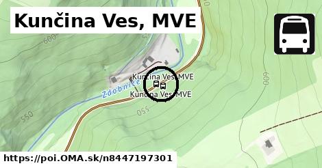 Kunčina Ves, MVE