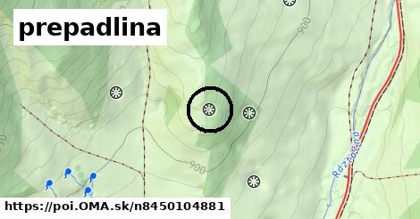 prepadlina