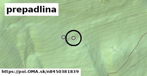 prepadlina