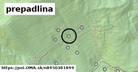 prepadlina