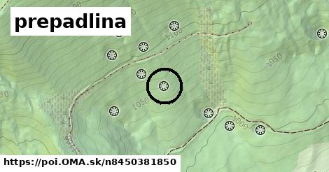 prepadlina