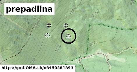 prepadlina