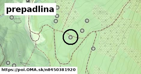 prepadlina