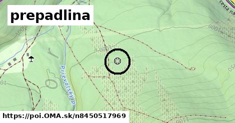 prepadlina