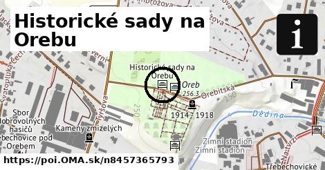 Historické sady na Orebu