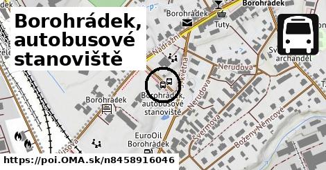 Borohrádek, autobusové stanoviště