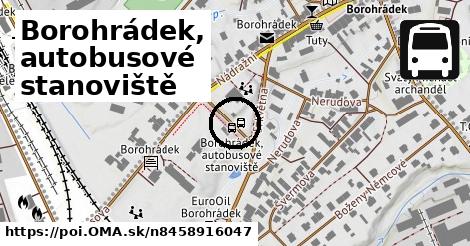 Borohrádek, autobusové stanoviště