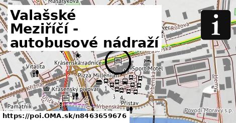 Valašské Meziříčí - autobusové nádraží