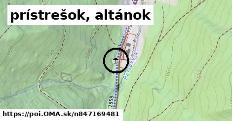 prístrešok, altánok