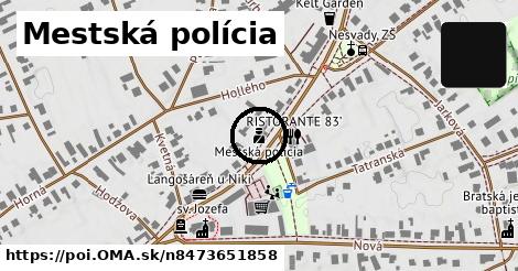 Mestská polícia