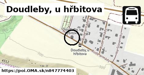 Doudleby, u hřbitova