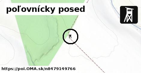 poľovnícky posed