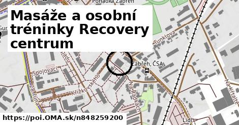 Masáže a osobní tréninky Recovery centrum