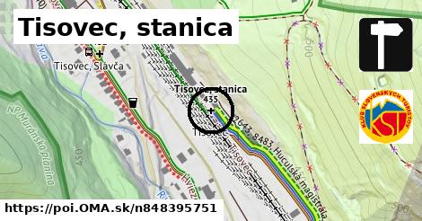 Tisovec, stanica