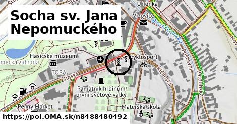 Socha sv. Jana Nepomuckého