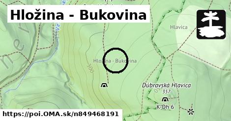 Hložina - Bukovina