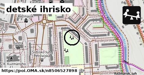 detské ihrisko