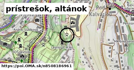 prístrešok, altánok