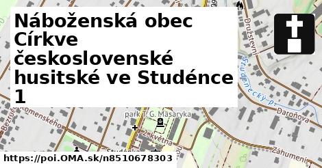 Náboženská obec Církve československé husitské ve Studénce 1