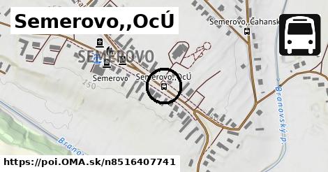 Semerovo,,OcÚ