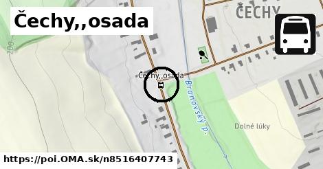 Čechy,,osada